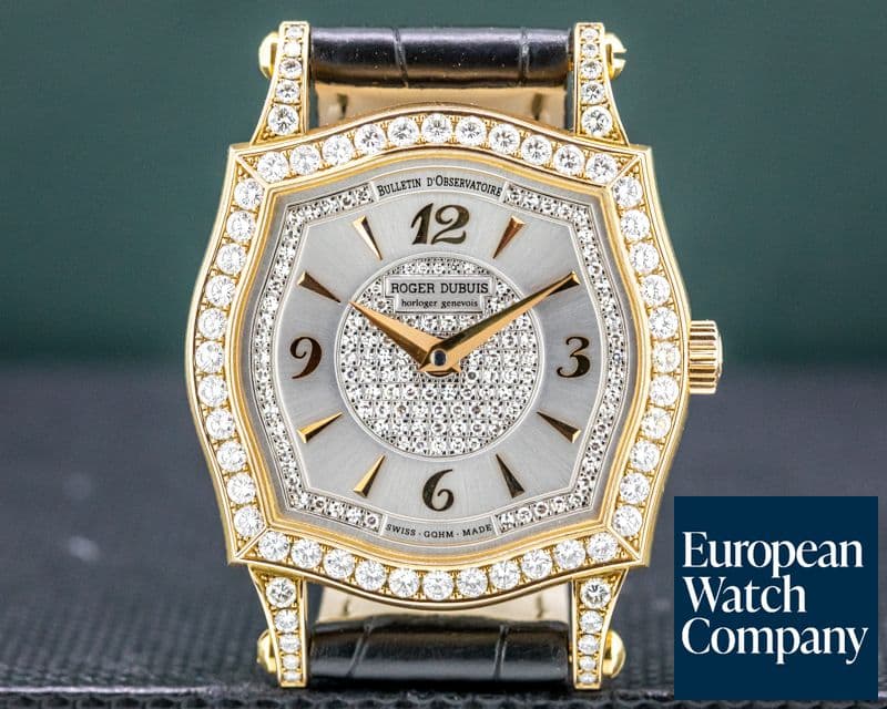 Image of Roger Dubuis Sympathie 18K Rose Gold Diamonds 35MM
