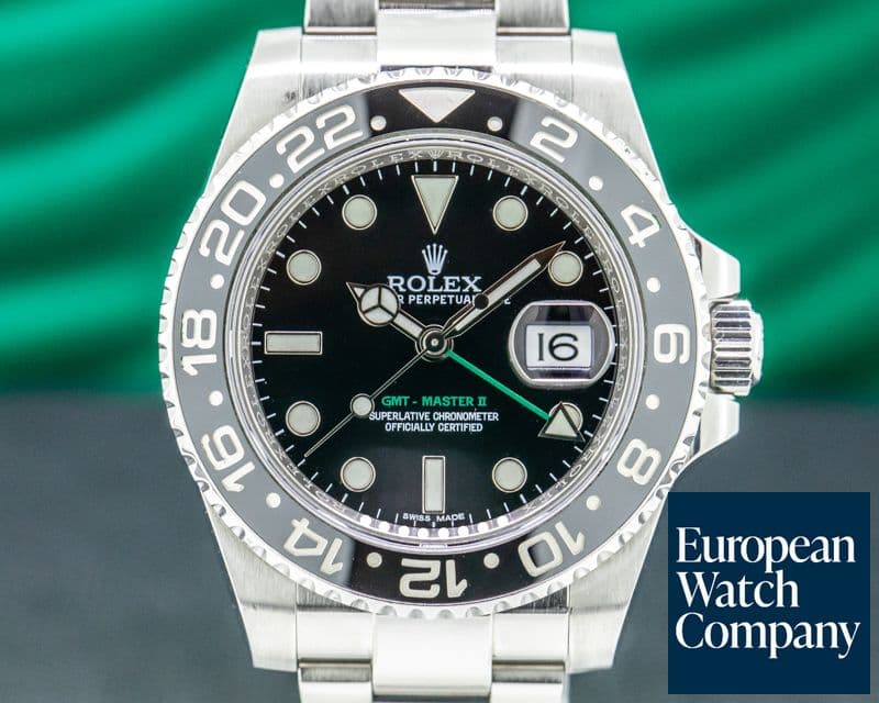 Image of Rolex GMT Master II 116710LN Ceramic SS 