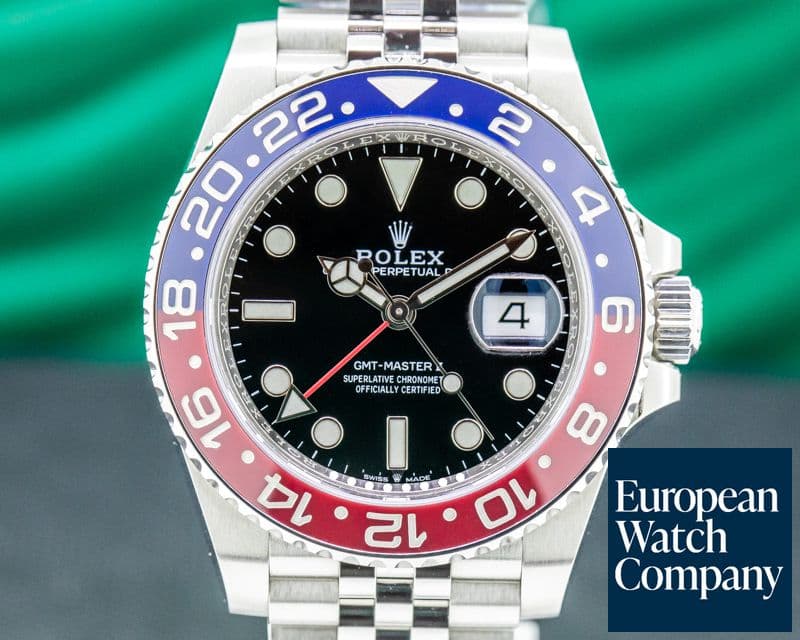 Image of Rolex GMT Master II Ceramic 126710 "Pepsi" SS / Jubilee 