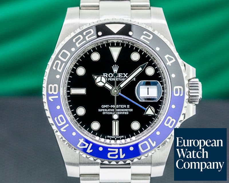 Image of Rolex GMT Master II 116710 Ceramic "Batman" SS  
