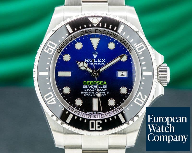Image of Rolex Sea Dweller Deep Sea D-Blue 2019 Model UNWORN