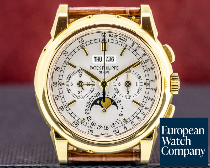 Image of Patek Philippe Perpetual Calendar 5970J Chronograph 18K Yellow UNWORN