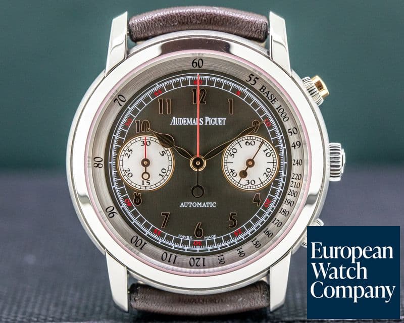 Image of Audemars Piguet Jules Audemars Gstaad Classic Chronograph Titanium / Limited 