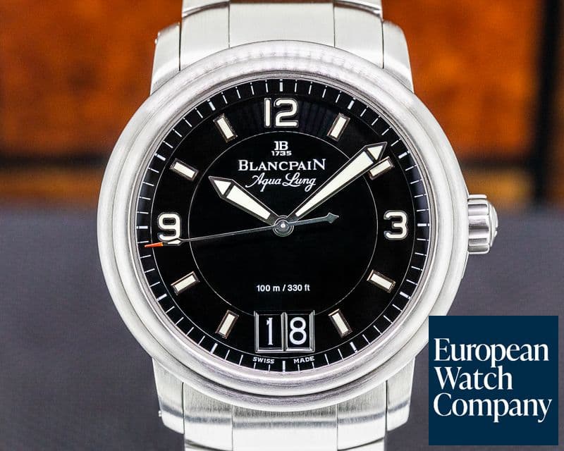 Image of Blancpain Aqualung Big Date 2850B SS / SS FULL SET