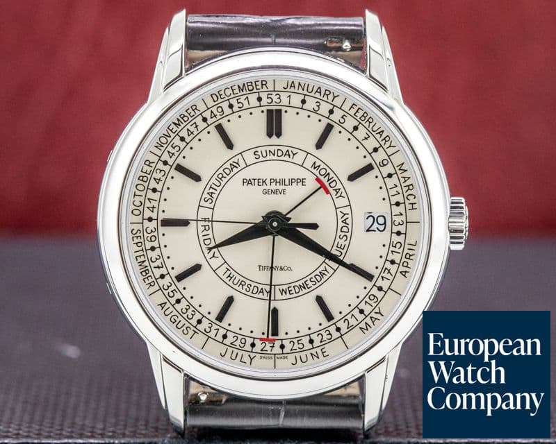 Image of Patek Philippe Calatrava 5212A TIFFANY & CO Weekly Calendar Stainless Steel RARE