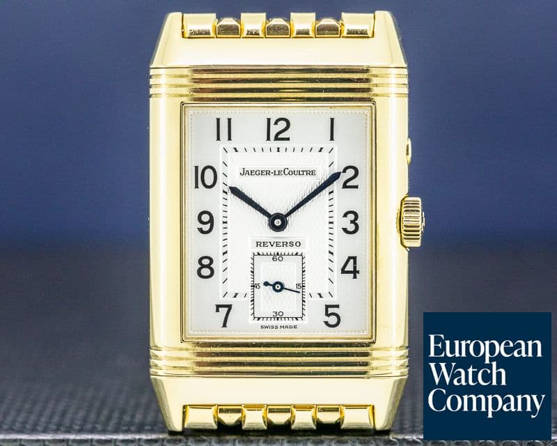 Image of Jaeger LeCoultre Reverso Duoface Yellow Gold / Bracelet 