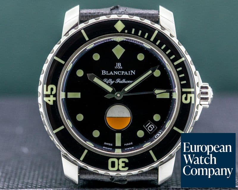 Image of Blancpain Tribute to Fifty Fathoms MilSpec SS LIMITED 