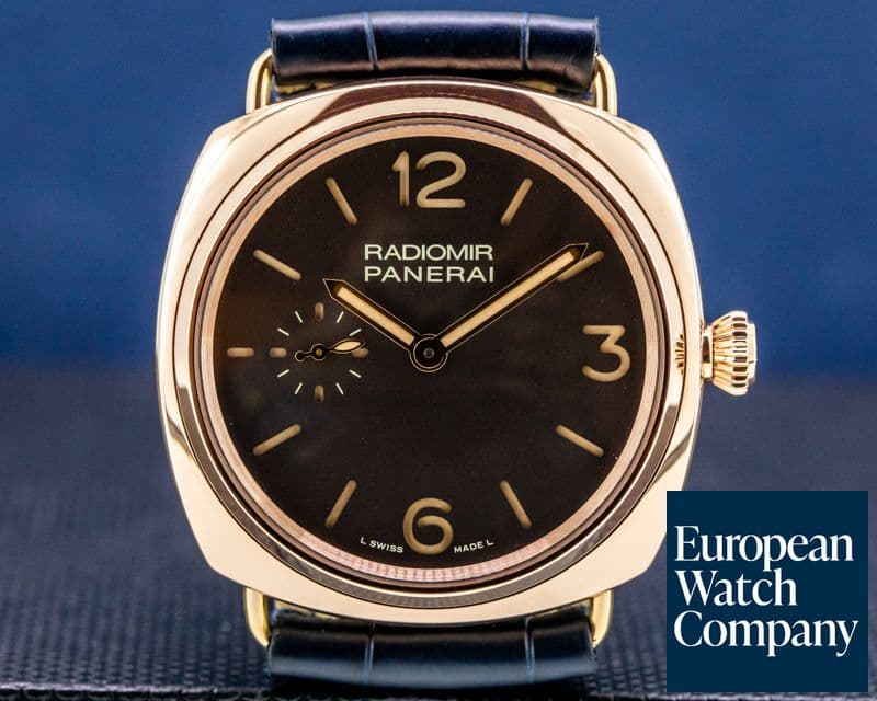 Image of Panerai Radiomir Rose Gold Manual Wind 42MM