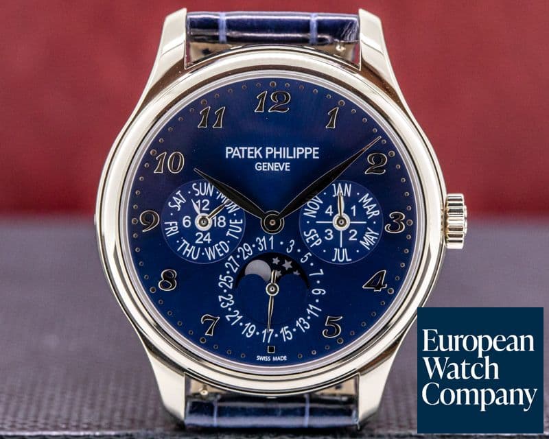 Image of Patek Philippe Perpetual Calendar 5327G 18K White Gold / Blue Dial