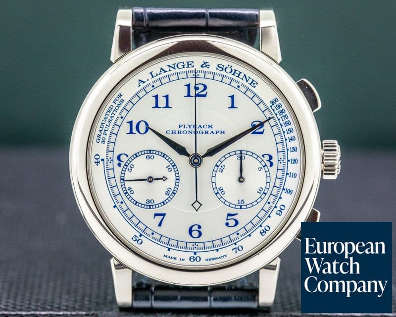 Image of A. Lange and Sohne 1815 Chronograph 18K White Gold BOUTIQUE EDITION 