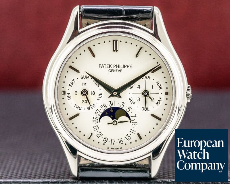 Image of Patek Philippe Perpetual Calendar 3940G White Gold NICE FULL SET 
