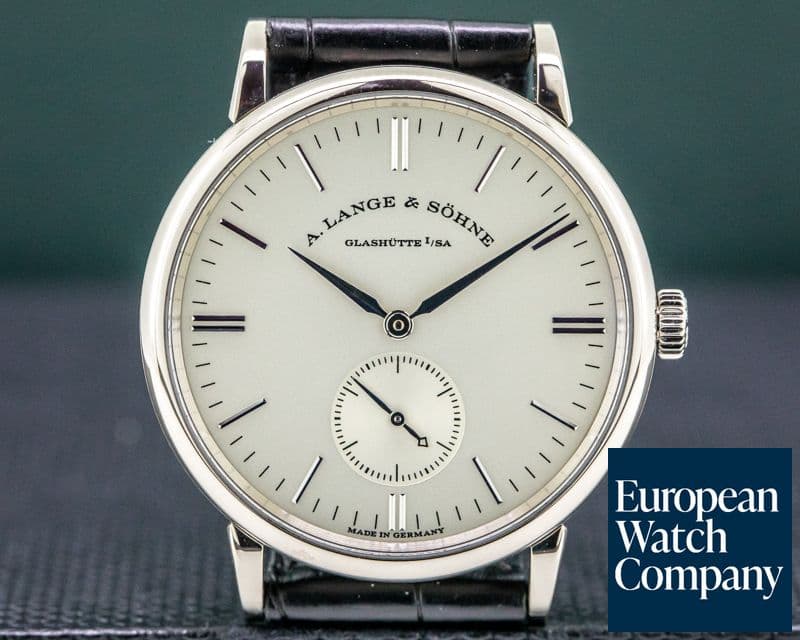 Image of A. Lange and Sohne Saxonia 219.026 Manual Wind 18K White Gold 