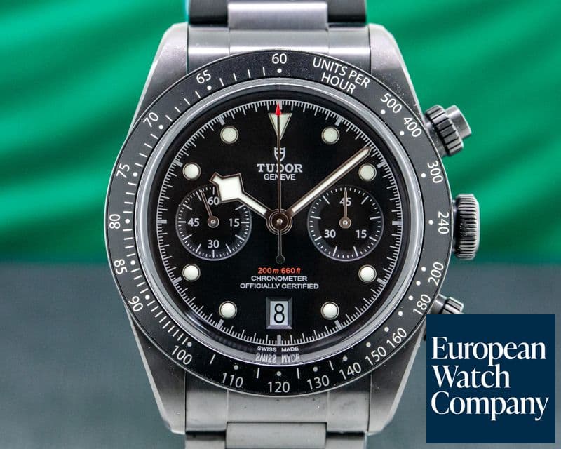Image of Tudor Tudor Heritage Black Bay Chronograph Dark LIMITED