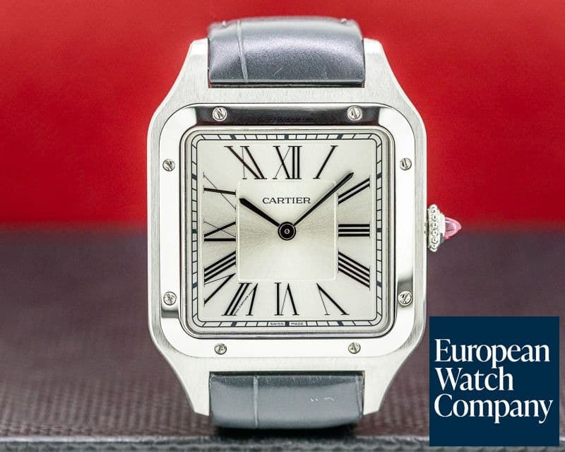 Image of Cartier Santos-Dumont Limited Edition Platinum "Le Bresil" UNWORN