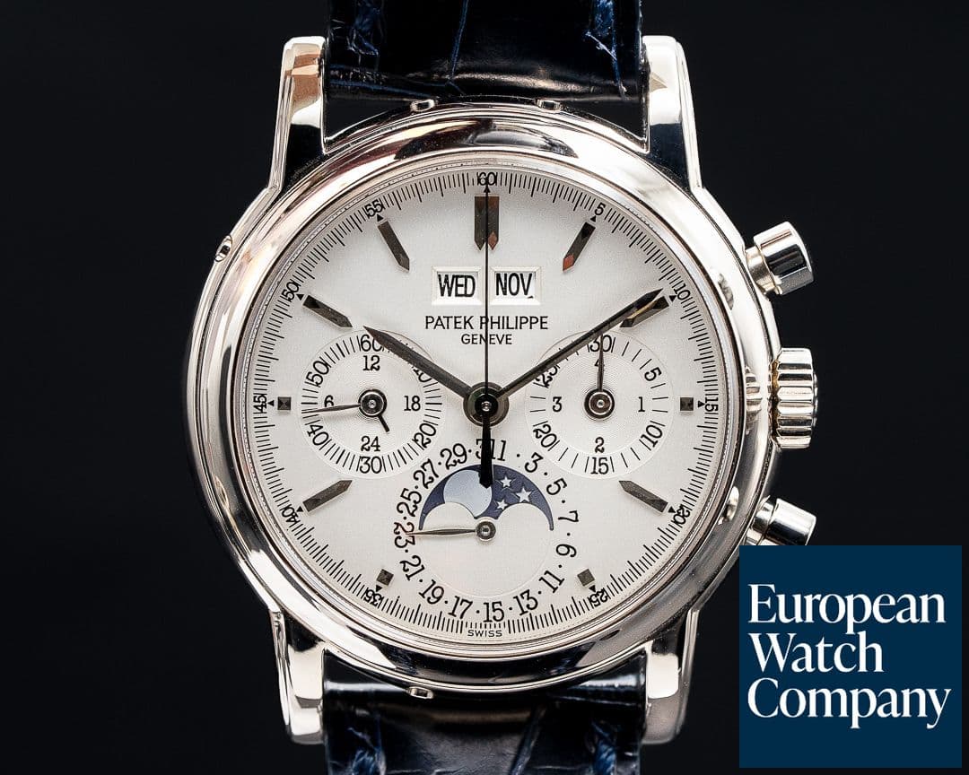 Image of Patek Philippe Perpetual Calendar 3970G 18K White Gold JUST SERVICED