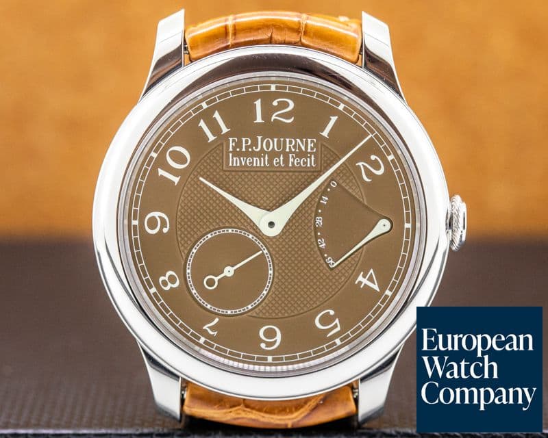 Image of F. P. Journe Chronometre Souverain Havana Platinum 40MM 