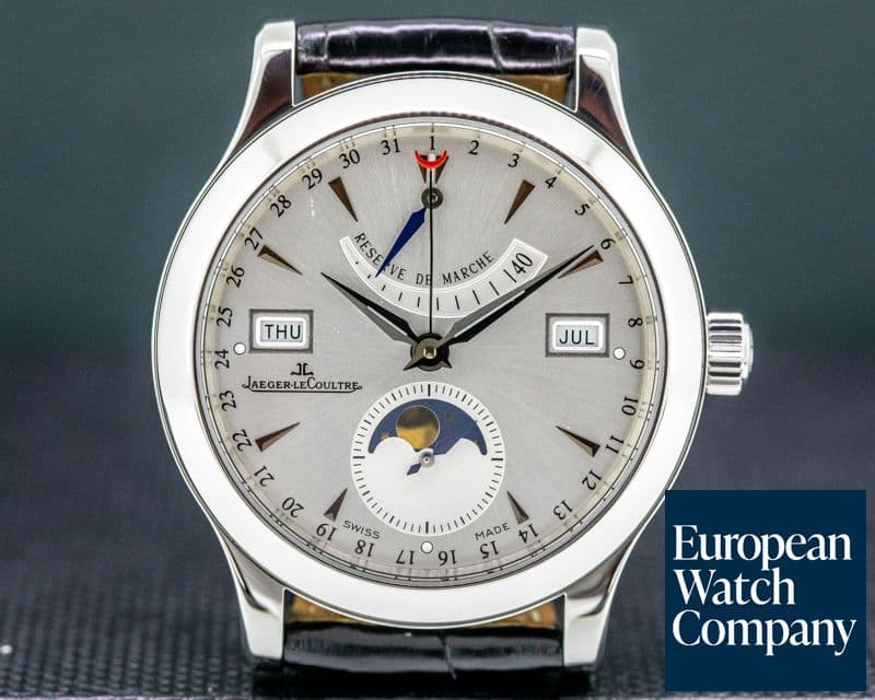 Image of Jaeger LeCoultre Master Calendar SS Silver Dial