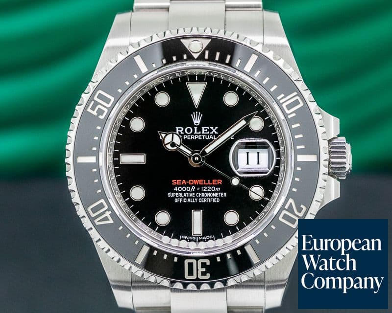 Image of Rolex Sea Dweller 126600 RED 43MM SS 