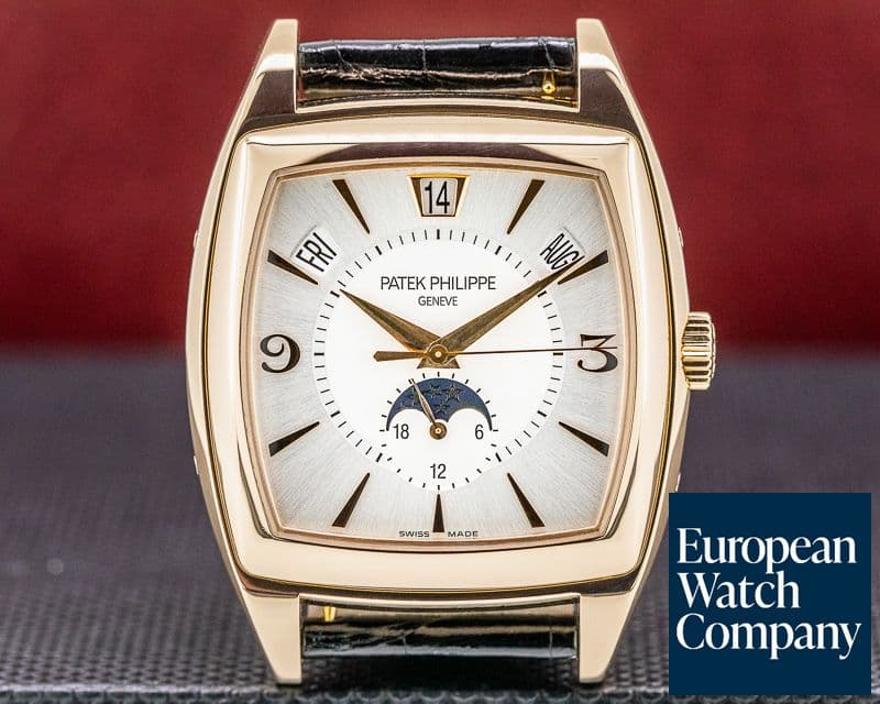 Image of Patek Philippe Gondolo Calendario 5135R Cream Dial 18K Rose Gold 