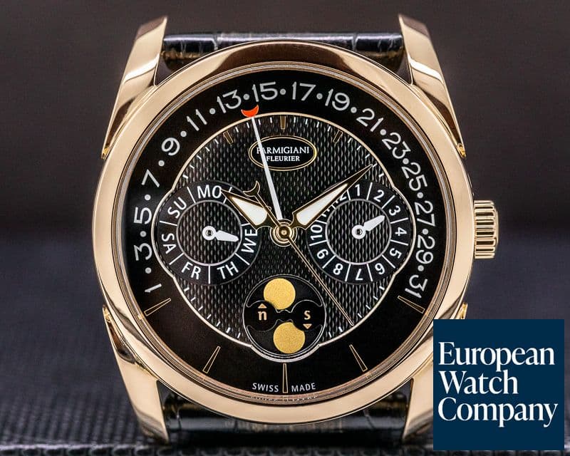 Image of Parmigiani Parmigiani Fleurier Tonda Quator 18k Rose Gold