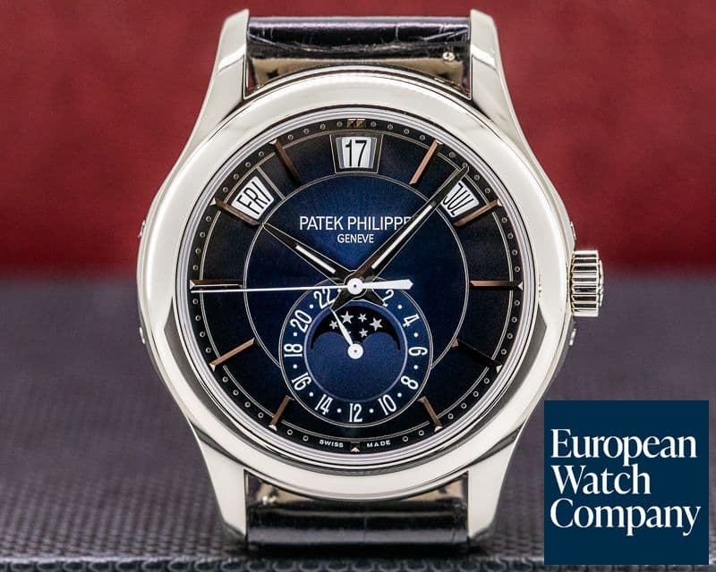 Image of Patek Philippe Annual Calendar Blue Dial 18K White Gold 2020

