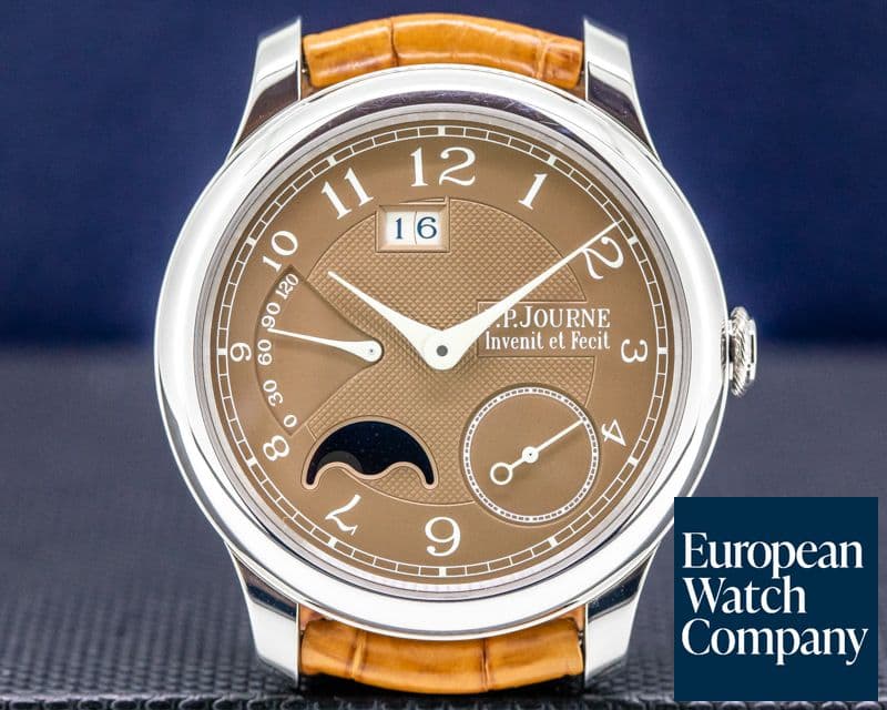 Image of F. P. Journe Octa Automatique Lune Platinum Havana Dial  