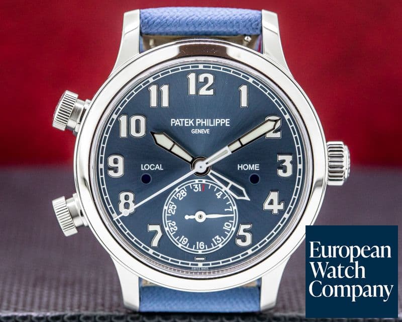 Image of Patek Philippe Mid Size 7234A Calatrava Pilot Travel Time "Singapore" Limited 
