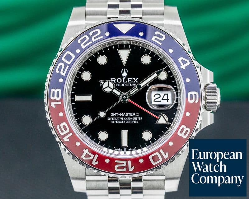 Image of Rolex GMT Master II 126710 Ceramic "Pepsi" SS / Jubilee 2020 UNWORN