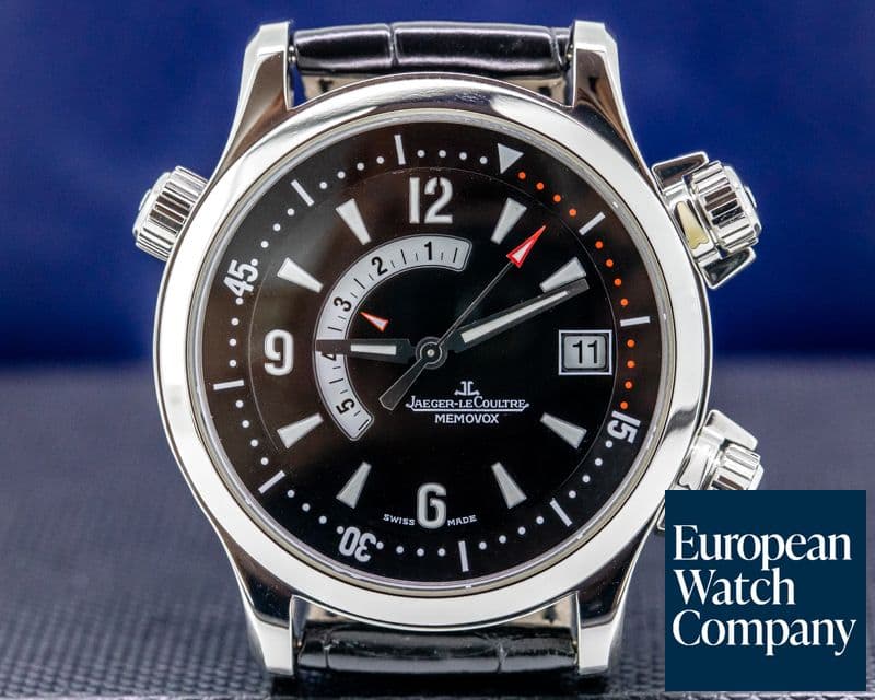 Image of Jaeger LeCoultre Master Compressor Memovox SS / Leather