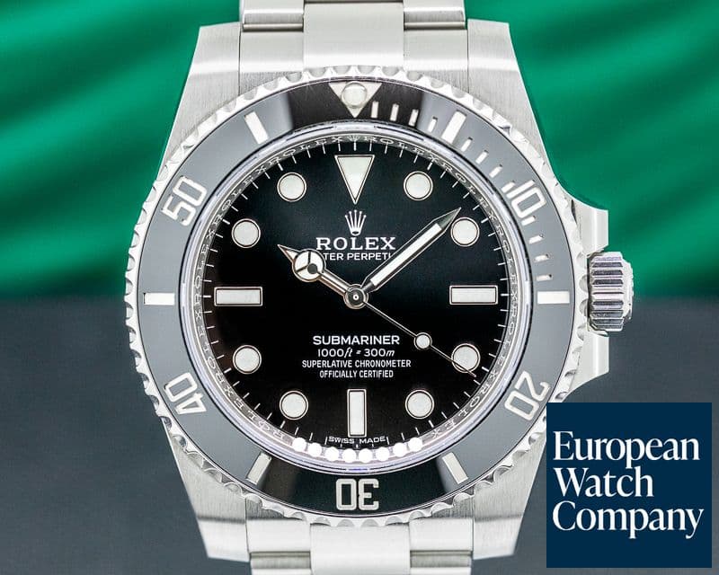 Image of Rolex Submariner 114060 No Date Ceramic Bezel 