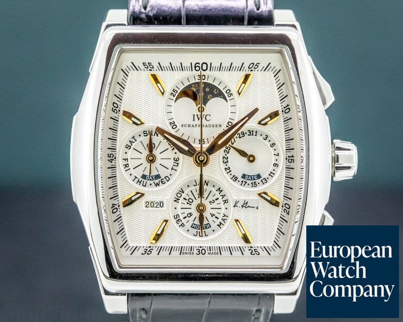 Image of IWC Da Vinci Kurt Klaus Perpetual Calendar Chronograph SS 
