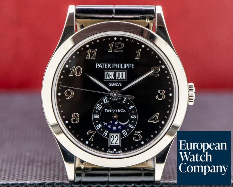 Image of Patek Philippe Annual Calendar 5396G-012 Black Dial TIFFANY & CO