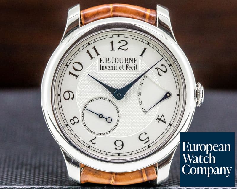 Image of F. P. Journe Chronometre Souverain Platinum 40MM FULL SET