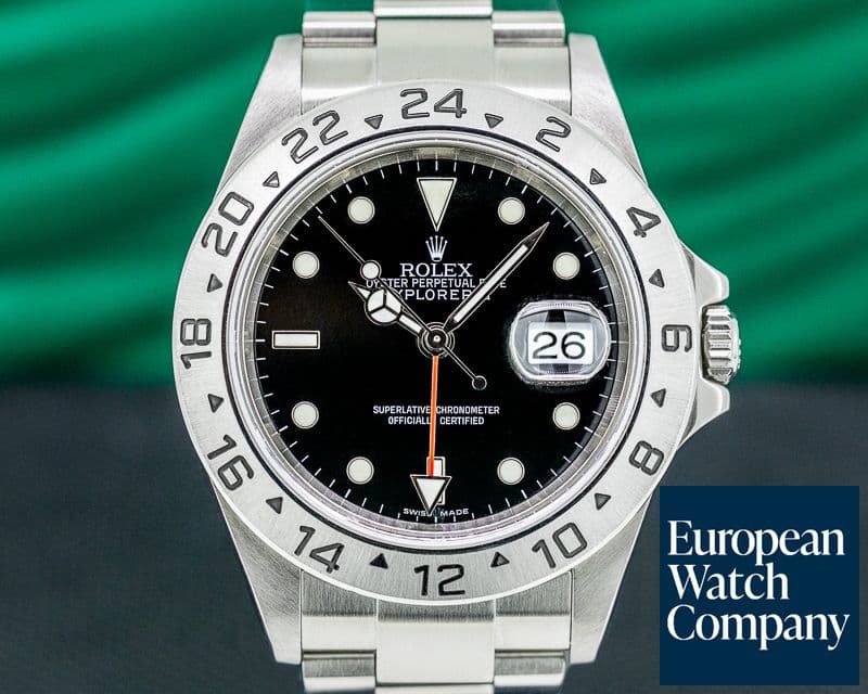 Image of Rolex Explorer II 16570 Black Dial

