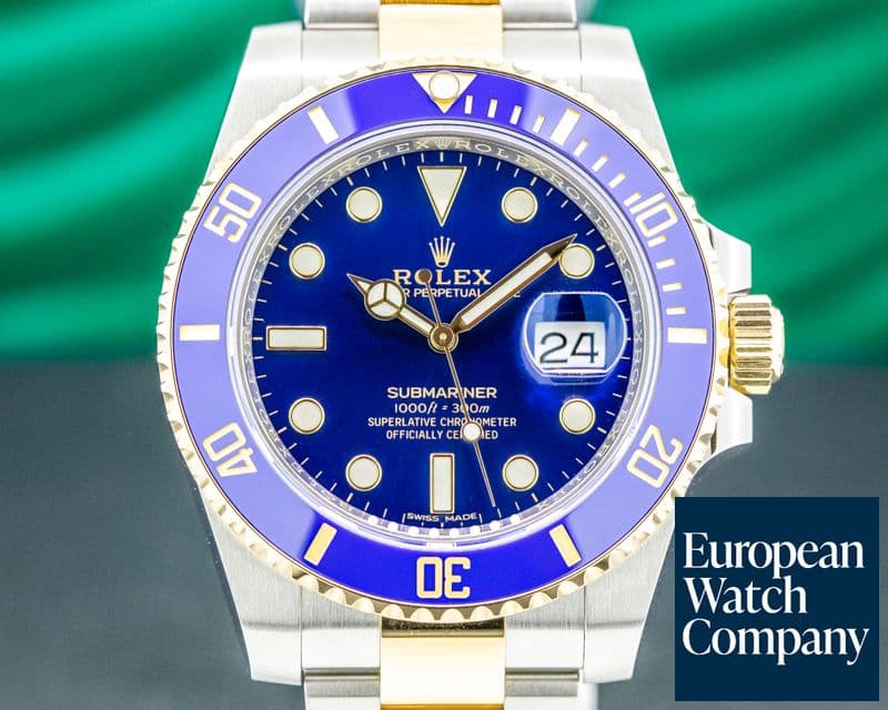 Image of Rolex Submariner 116613LB Ceramic Blue Dial 18K / SS 2020 UNWORN