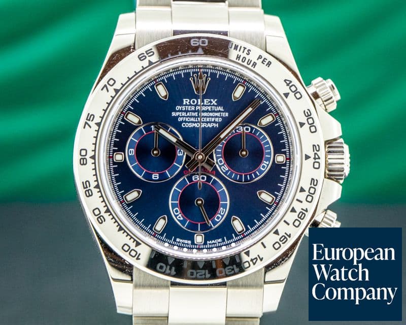 Image of Rolex Daytona 116509 Blue Dial 18K White Gold