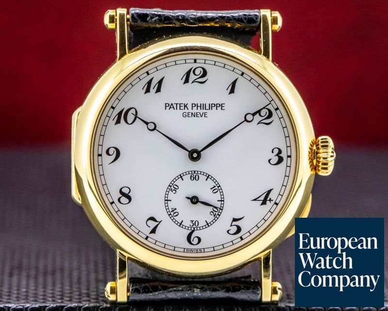 Image of Patek Philippe Calatrava 3960J '150th Anniversary' 18K YG FULL COLLECTOR SET 