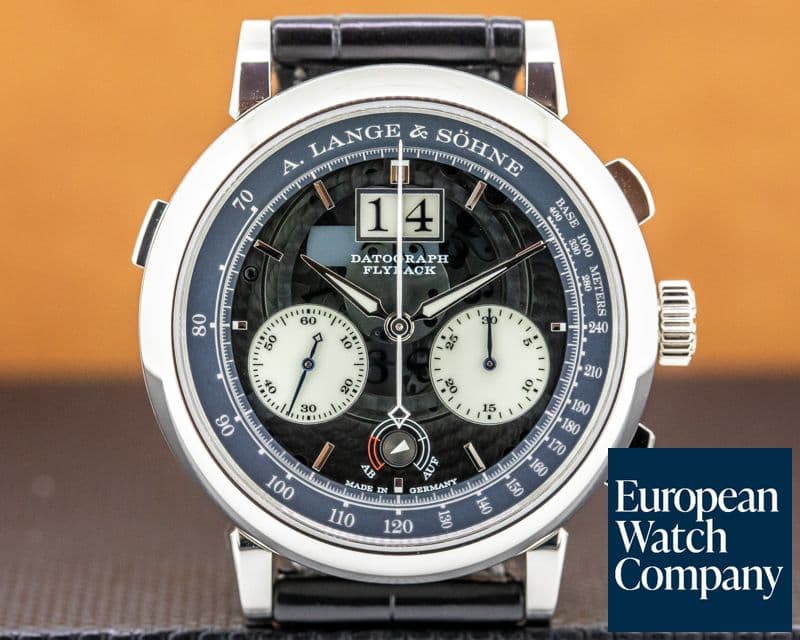 Image of A. Lange and Sohne Datograph LUMEN Up / Down 435.034 Platinum RARE