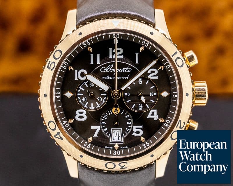 Image of Breguet Type XXI 3810BR Flyback 18K Rose Gold