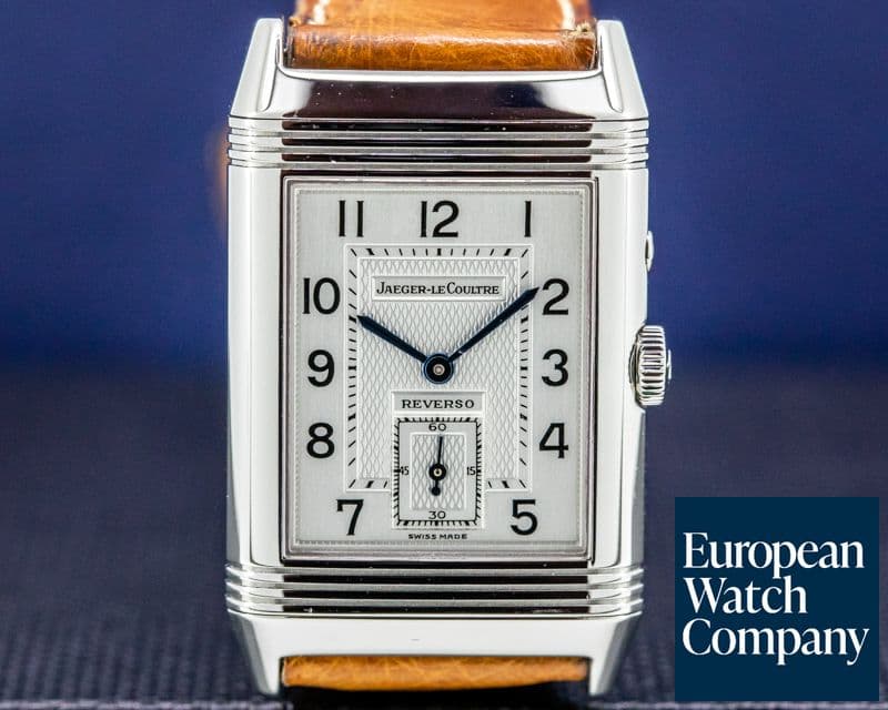 Image of Jaeger LeCoultre Reverso Duo Night / Day Manual Wind SS 
 