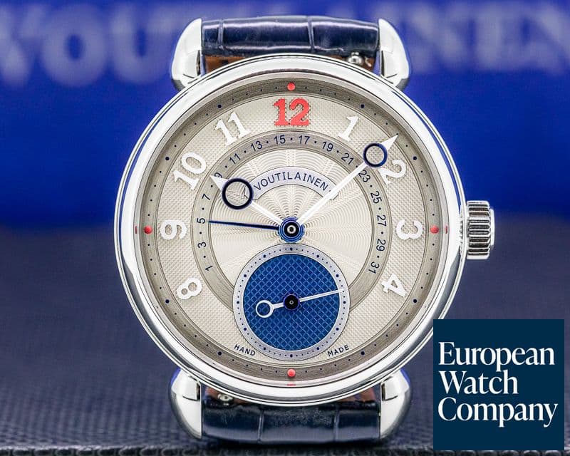 Image of Kari Voutilainen Retrograde Date "UNIQUE PIECE" Steel 39MM UNWORN