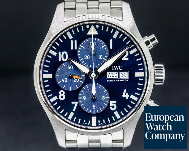 Image of IWC Pilot Chronograph SS Le Petite Prince / Bracelet 