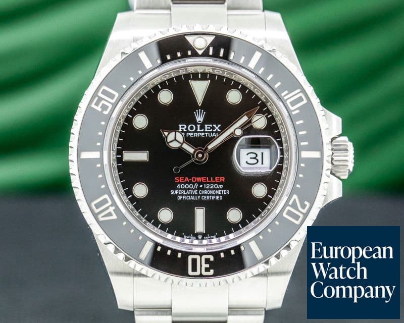 Image of Rolex Sea Dweller 126600 RED 43MM SS 2019