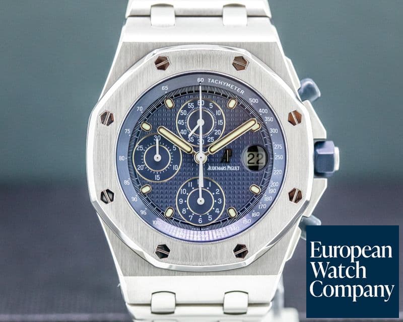 Image of Audemars Piguet Royal Oak 25721ST Offshore "The Beast" Chronograph Blue Dial