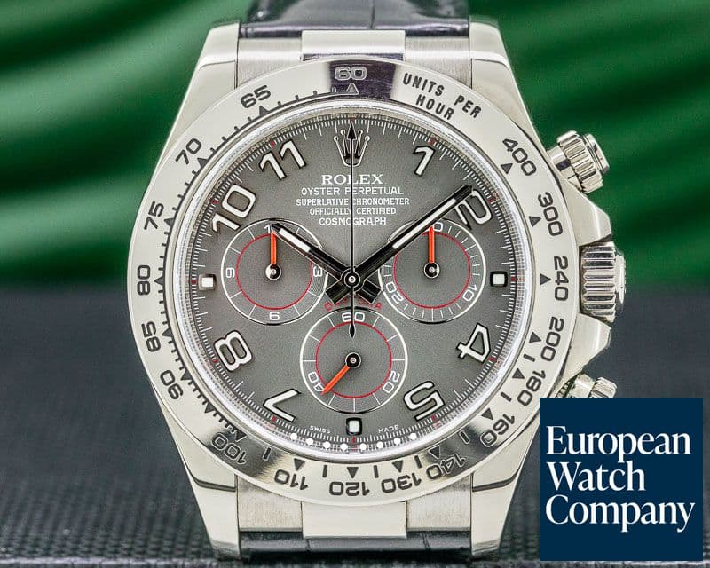Image of Rolex Daytona 116519 18K White Gold / Grey Dial FULL SET 