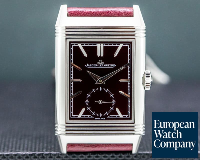 Image of Jaeger LeCoultre Reverso Tribute Small Seconds Burgundy 2020 UNWORN