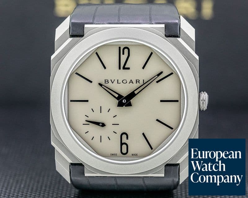 Image of Bulgari Octo Finissimo Titanium Extra Thin Grey /  40mm UNWORN