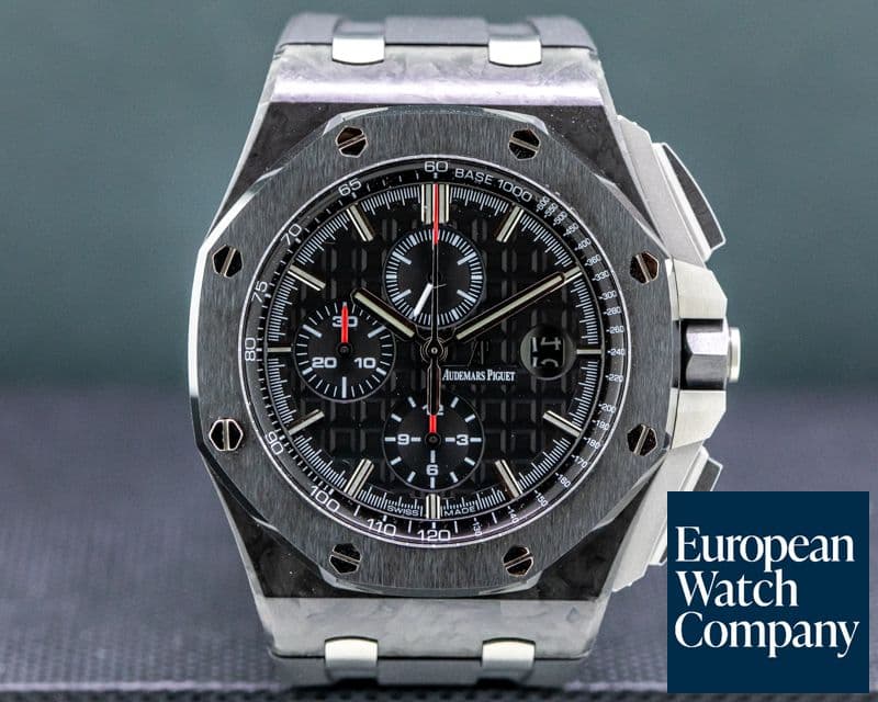 Image of Audemars Piguet 26400AU Royal Oak Offshore Carbon Fiber Ceramic Bezel Titanium / Rubber