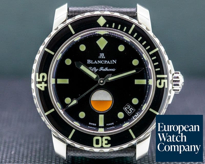 Image of Blancpain Tribute to Fifty Fathoms MilSpec SS LIMITED 