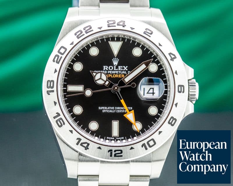 Image of Rolex Explorer II Black Dial SS / FULL SET 2019